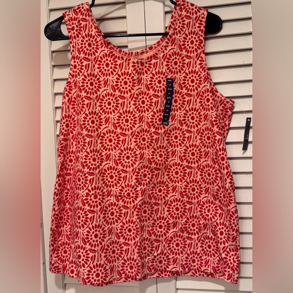 Lands' End Cotton Tank Top